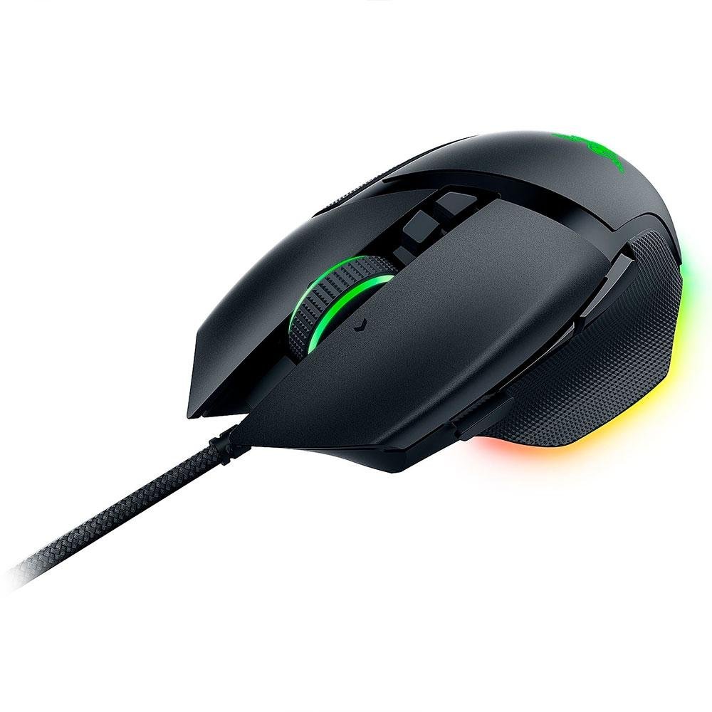 Imagem 8 de 9 do produto Mouse Gamer Razer Basilisk V3, RGB, Ergonômico, 26K DPI, 11 Botões, Preto - RZ01-04000100