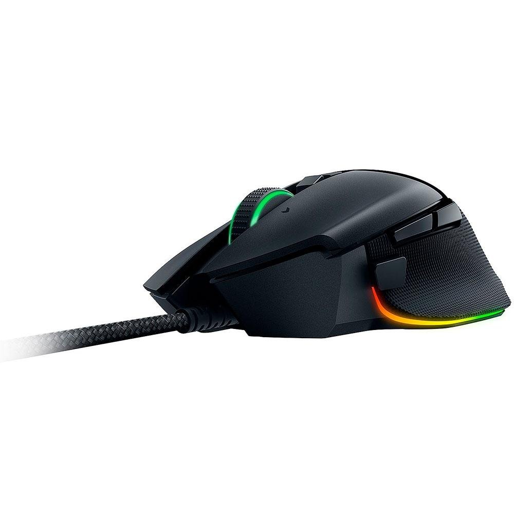 Imagem 9 de 9 do produto Mouse Gamer Razer Basilisk V3, RGB, Ergonômico, 26K DPI, 11 Botões, Preto - RZ01-04000100