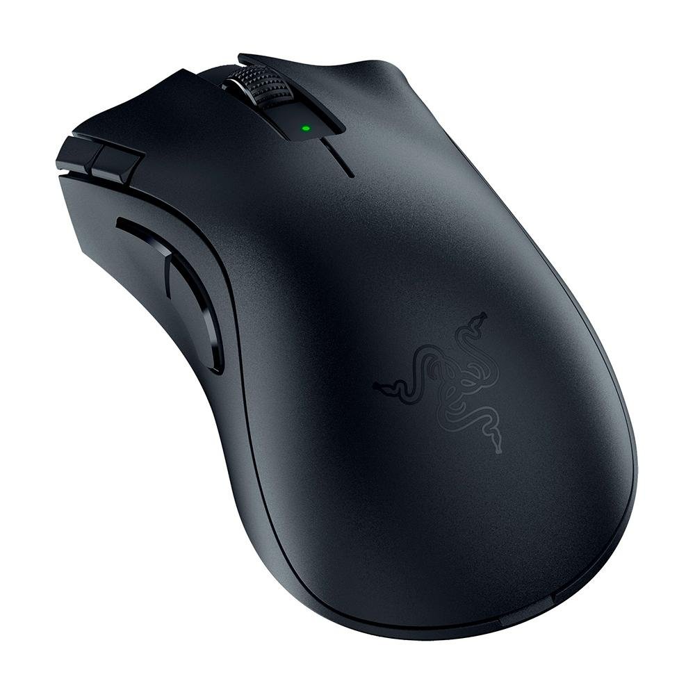 Mouse Gamer Sem Fio Razer Deathadder V2 X HyperSpeed, 14000 DPI, Optical Switch, 7 Botões, Preto - RZ01-04130100-R3U1