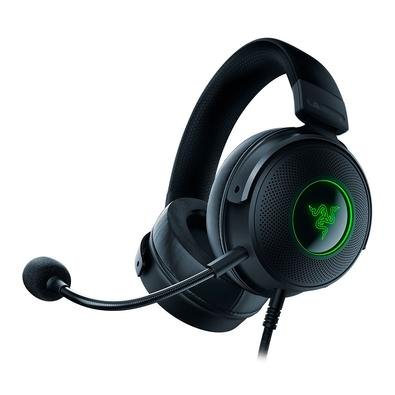 ヘッドホン Razer KRAKEN ULTIMATE 7.1 BLACK Headset Gamer Razer Kraken V3, Chroma | KaBuM!