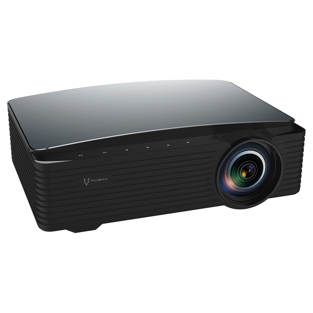Projetor LED Full HD Husky Technologies, 5810 Lumens, Bluetooth, Android, Preto - HTCAJ001 Projetor LED Full HD Husky Technologies, 5810 Lumens, Bluetooth, Android, Preto - HTCAJ001
