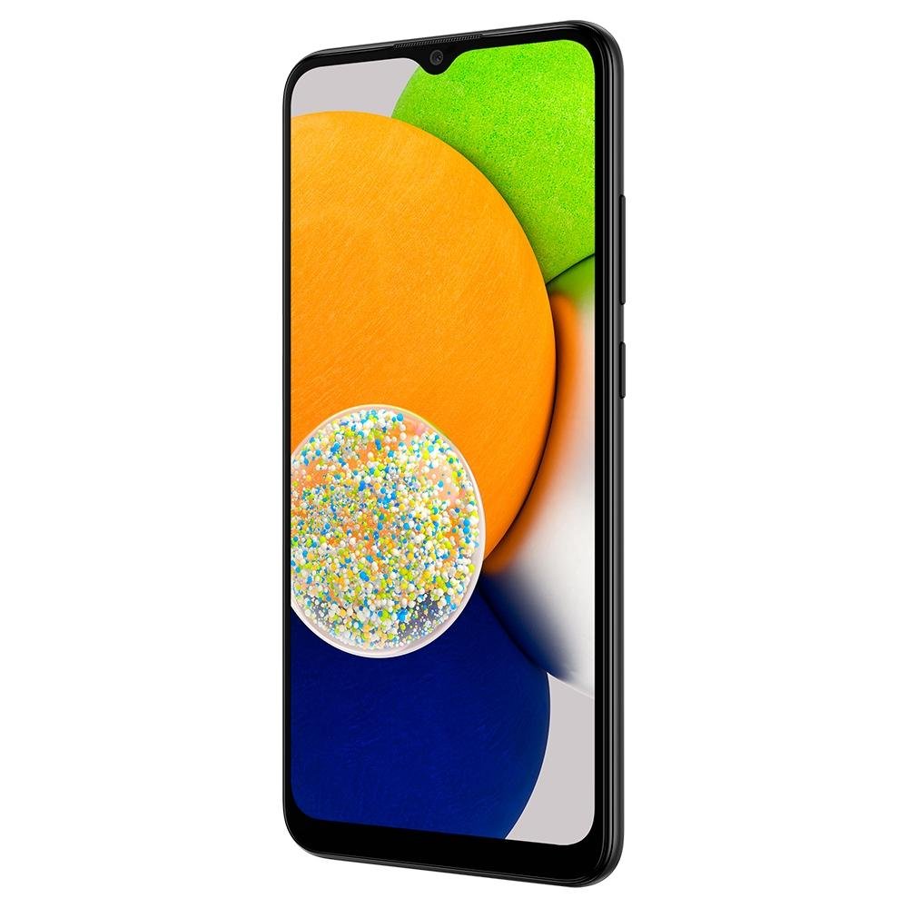 Imagem 4 de 9 do produto Smartphone Samsung Galaxy A03, 4GB RAM, Octa Core, Câmera Dupla 48MP, Tela Infinita 6.5, Preto - SM-A035MZKSZTO