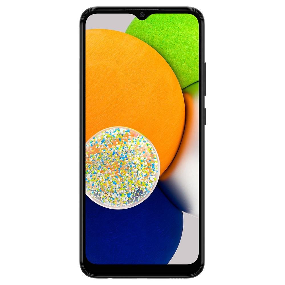 Imagem 2 de 9 do produto Smartphone Samsung Galaxy A03, 4GB RAM, Octa Core, Câmera Dupla 48MP, Tela Infinita 6.5, Preto - SM-A035MZKSZTO