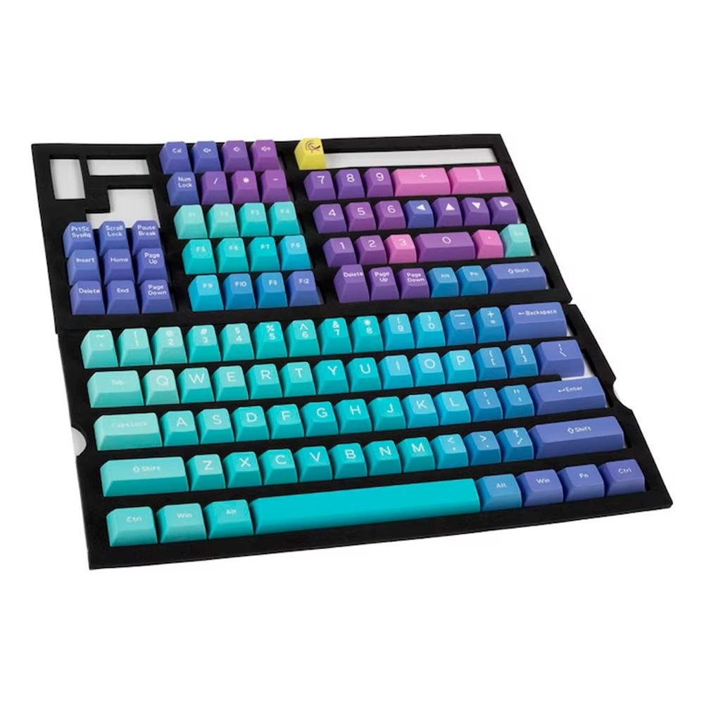 Teclas Ducky ABS Double Shot Azure | KaBuM!