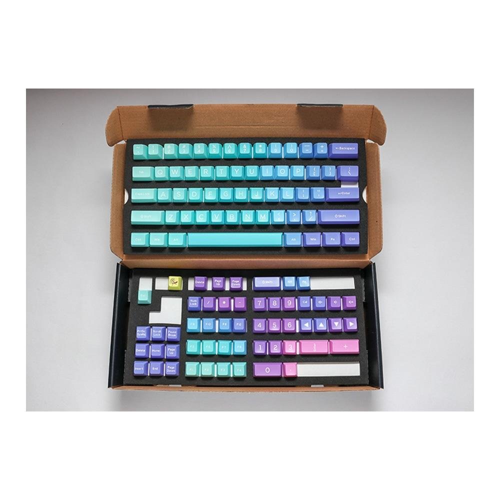 Teclas Ducky ABS Double Shot Azure | KaBuM!