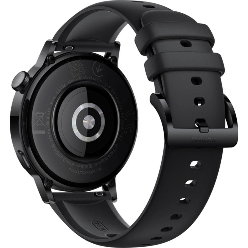 Imagem 3 de 4 do produto Smartwatch Huawei Watch GT3, 42mm, Bluetooth, Tela HD Amoled, GPS, Resistente à Água, Preto - MIL-B19