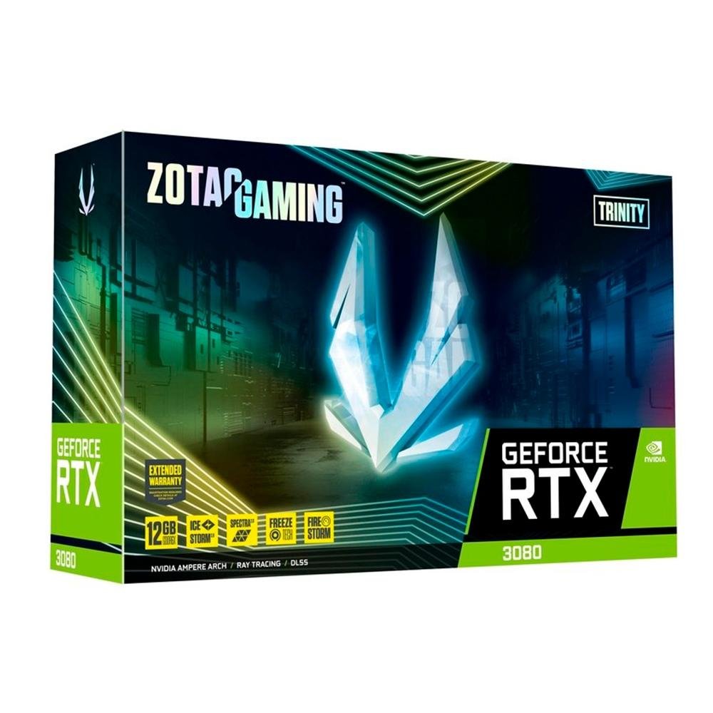 ZOTAC GeForce RTX 3080 グラフィックボード Placa de Vídeo Zotac NVIDIA RTX 3080 | KaBuM!