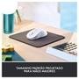 Mouse Sem Fio Logitech Signature M650 L 2000 DPI, Design Padrão, 5 Botões, Silencioso, Bluetooth, USB, Branco - 910-006233