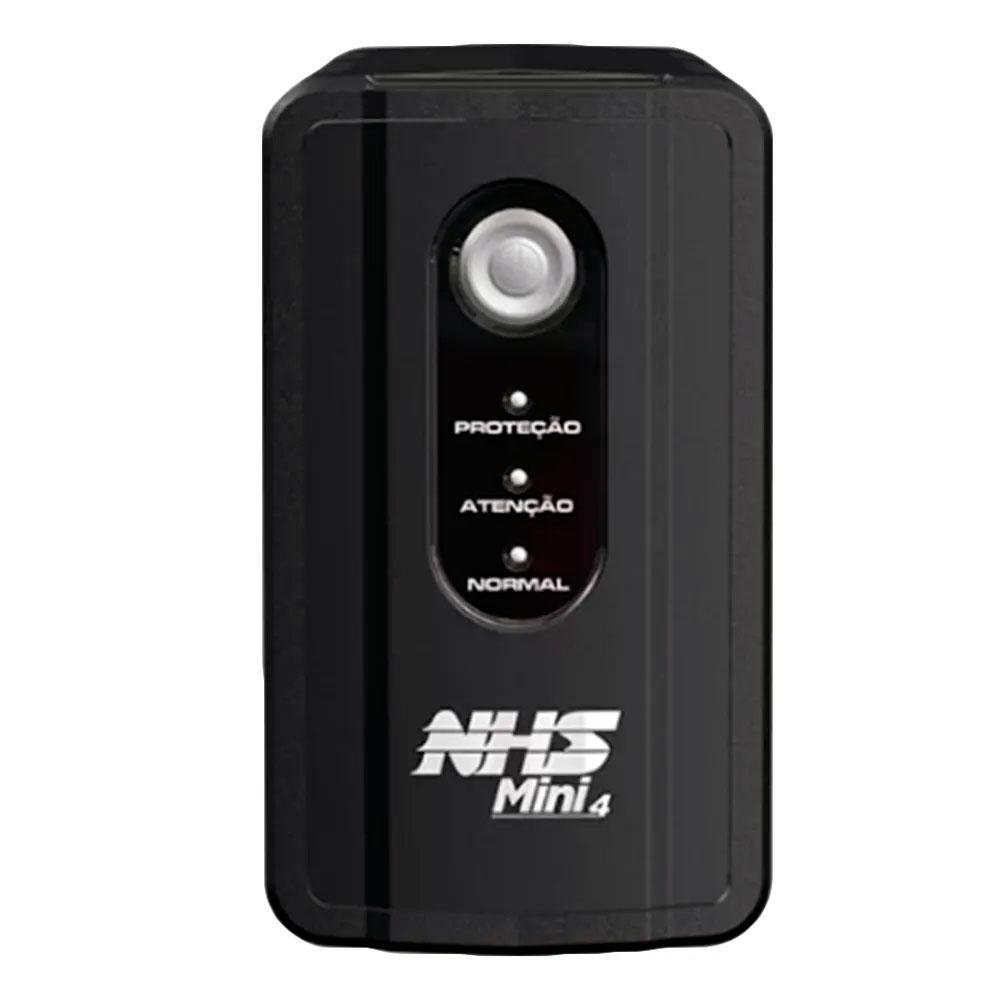 Nobreak NHS Mini 4, 700VA, Bivolt, Semi Senoidail, 6 Tomadas, Preto - 90.B1.007100 - view 2