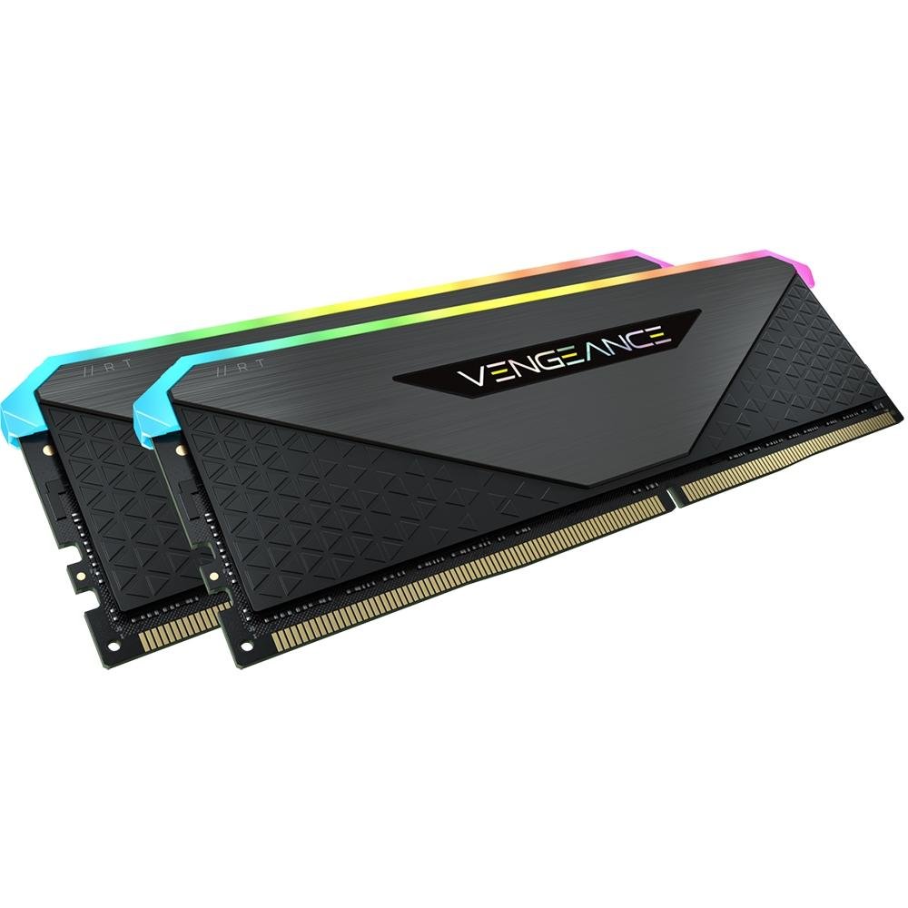 CORSAIR DDR4-32GB 4600MHz CL18 デスクトップPC用メモリ VENGEANCE RGB RT 32GB 16GB｜メモリー 