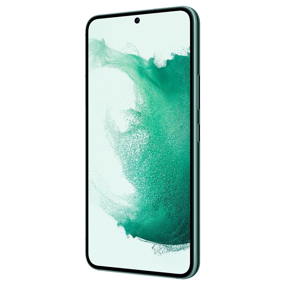 Smartphone Samsung Galaxy S22, 8GB RAM, 256GB, Câmera Tripla 50MP, Tela 6.1, Verde - SM-S901EZGSZTO Smartphone Samsung Galaxy S22, 8GB RAM, 256GB, Câmera Tripla 50MP, Tela 6.1, Verde - SM-S901EZGSZTO