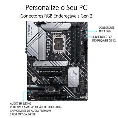 Placa-Mãe Asus Prime Z690-P D4, ATX | KaBuM!