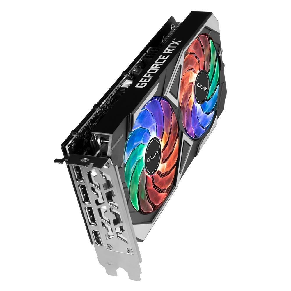 Placa de Vídeo RTX 3050 EX Galax NVIDIA GeForce, RGB, 8GB GDDR6, LHR, DLSS, Ray Tracing - 35NSL8MD6YEX
