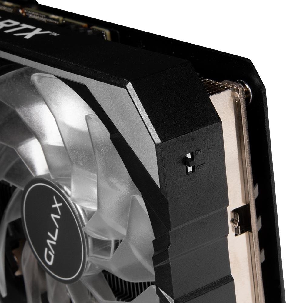Imagem 12 de 14 do produto Placa de Vídeo RTX 3050 EX Galax NVIDIA GeForce, RGB, 8GB GDDR6, LHR, DLSS, Ray Tracing - 35NSL8MD6YEX