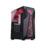 Gabinete Gamer Rise Mode X4 Glass, Barra de LED ARGB, Lateral em Vidro Fumê, Sem FANs, Preto - RM-X4-04-FB