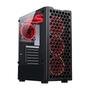 Gabinete Gamer Rise Mode X5 Glass, RGB, Lateral em Vidro Fumê, Sem FANs, Preto - RM-X5-05-FB