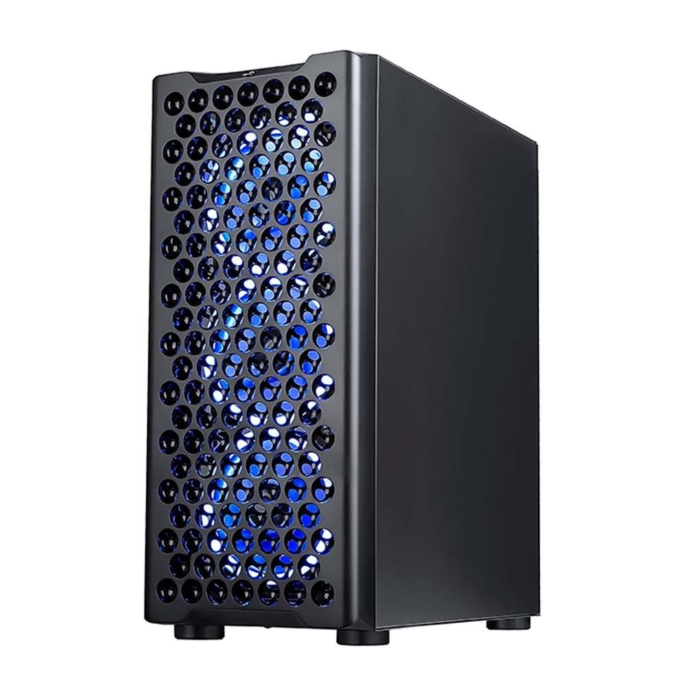 Gabinete Gamer Rise Mode X5 Glass, RGB, Lateral em Vidro Fumê, Sem FANs, Preto - RM-X5-05-FB - view 7
