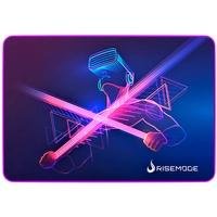 Mousepad Gamer Rise Mode Neon, Grande 420x290mm, Borda Costurada - RG-MP-05-NEO Mousepad de Alta Performance! Rise pensando sempre sem sua melhor Joga
