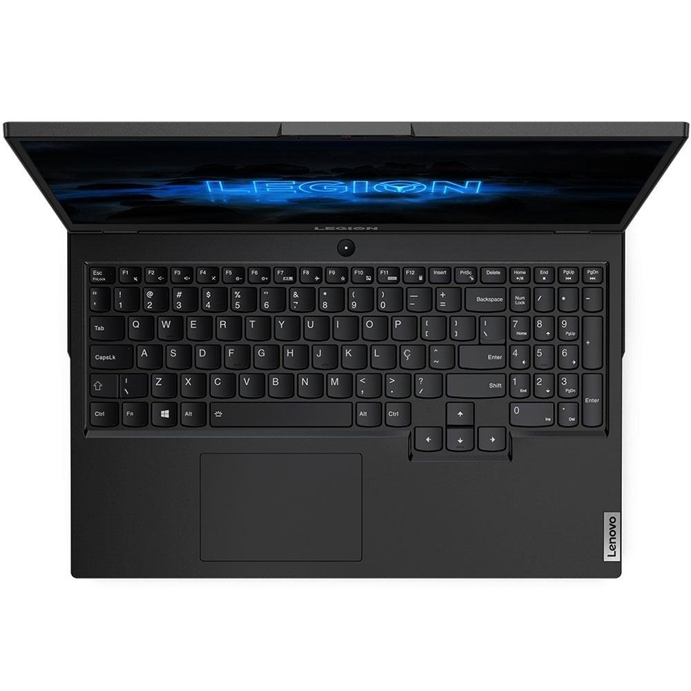 Imagem 5 de 7 do produto Notebook Gamer Lenovo Legion 5 AMD Ryzen 7-5800H, 16GB RAM, SSD 512GB, GeForce RTX 3050, 15.6 Full HD, Win 11,  Phantom Blue - 82QJ0000BR
