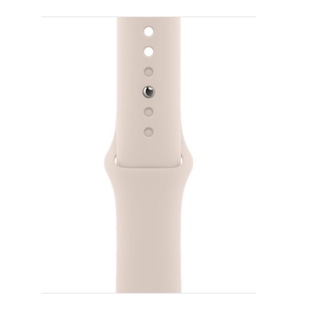 Imagem 3 de 3 do produto Apple Watch SE 40mm GPS, Case de Alumínio Dourado, Sport Band Estelar -MKQ03LL/A