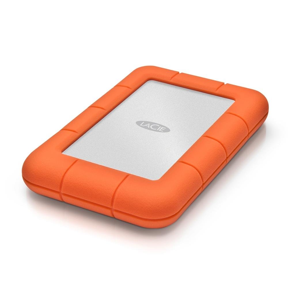 外付けハードディスク・ドライブ lacie rugged mini 2TB USB-C ssd hdd HD Externo LaCie Rugged Mini 2TB | KaBuM!