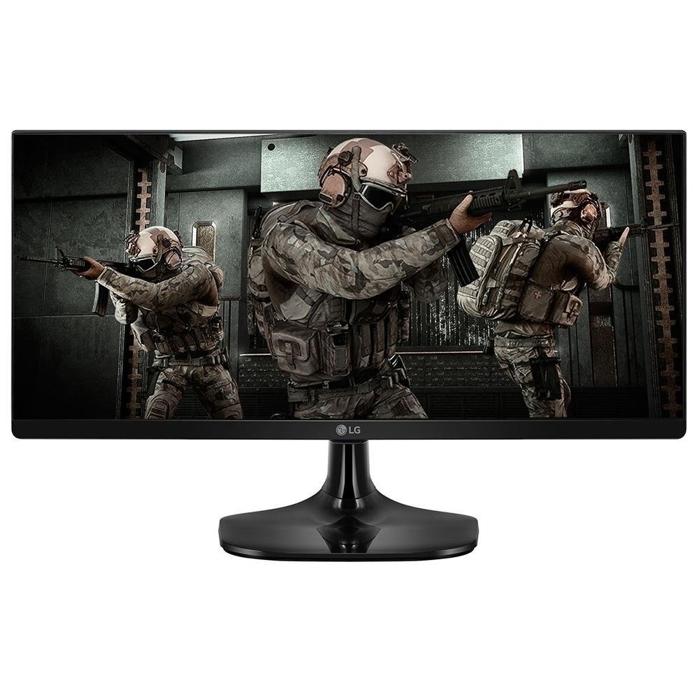 Imagem 2 de 8 do produto KIT Monitor Gamer LG 25' IPS, Ultra Wide, 75 Hz, Full HD + Cabo HDMI 2m