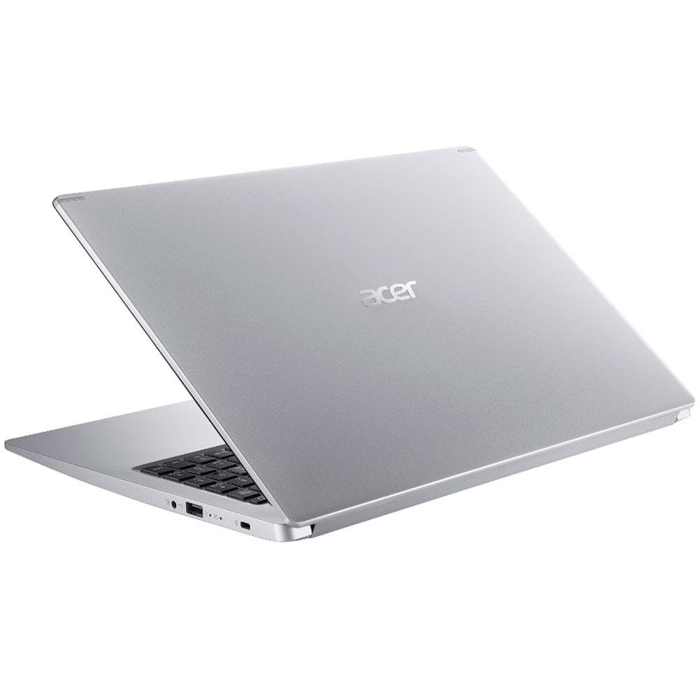 Imagem 7 de 7 do produto Notebook Acer Aspire 5 Intel Core i7-10510U, 8GB RAM, 512GB SSD NVMe, 15.6" FHD, IPS, Win11 Home, Prata - A515-54-74F9