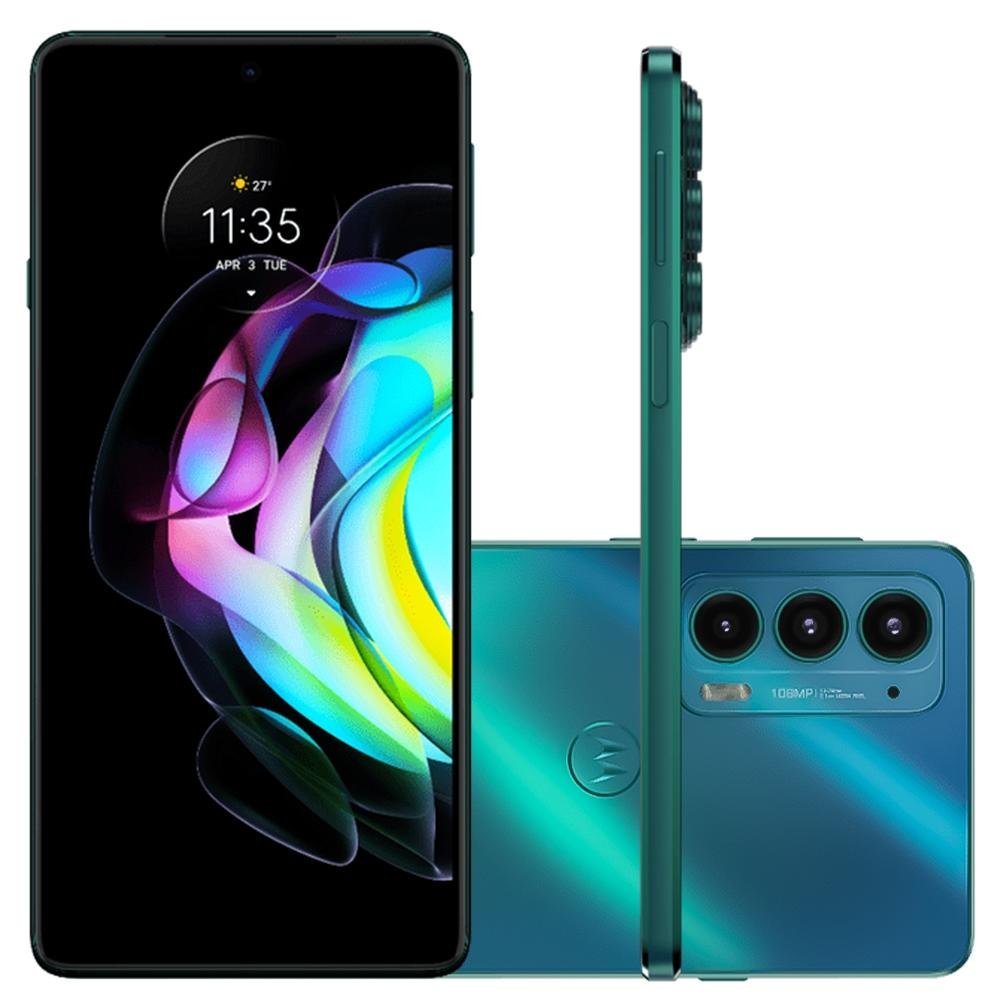 Smartphone Motorola Moto Edge 20 Verde | KaBuM!