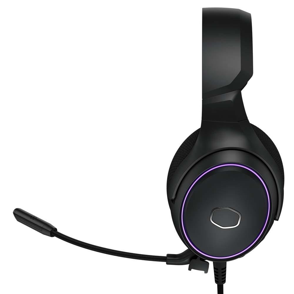 Imagem 3 de 8 do produto Headset Gamer Cooler Master MH650, RGB, Surround 7.1, USB, Drivers 50mm, Preto - MH-650