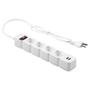 Filtro de Linha Intelbras 4 Tomadas, EPE204, 2 USB, Bivolt, Branco - 4824204