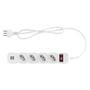 Filtro de Linha Intelbras 4 Tomadas, EPE204, 2 USB, Bivolt, Branco - 4824204