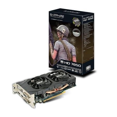 Placa de vídeo VGA Sapphire Radeon HD 7850 OC 2048MB (2GB) DDR5 PCI-Express 11200-14-20G