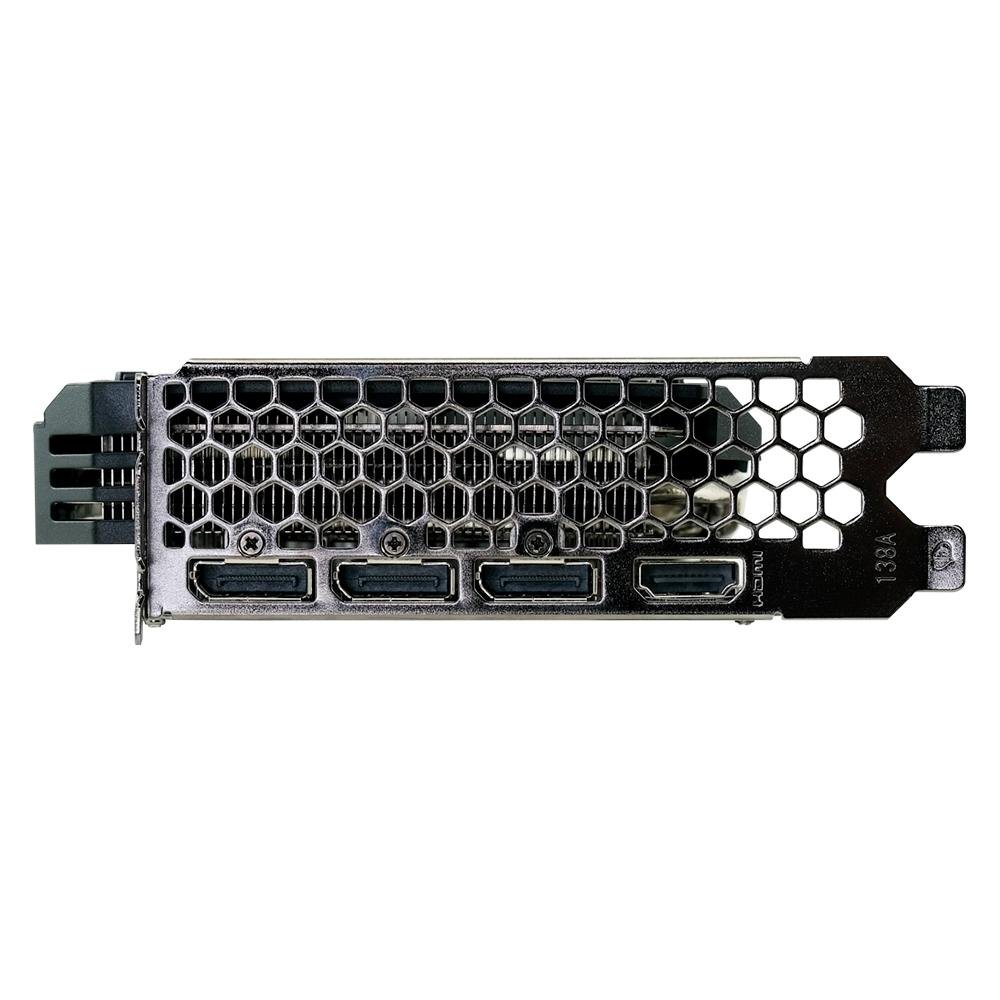 Imagem 2 de 5 do produto Placa de Vídeo RTX 3050 Pegasus Gainward NVIDIA GeForce, 8GB GDDR6, DLSS, Ray Tracing - NE63050019P1-190AE