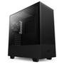 Gabinete Gamer NZXT H510 Flow, MID Tower, com FAN, Lateral em Vidro Temperado, Preto - CA-H52FB-01