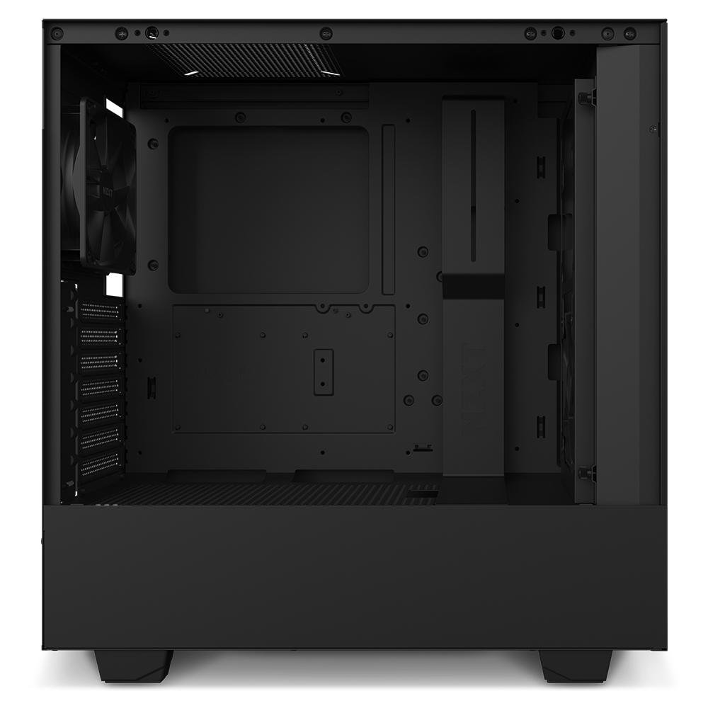 Gabinete Gamer NZXT H510 Flow, MID Tower, com FAN, Lateral em Vidro Temperado, Preto - CA-H52FB-01