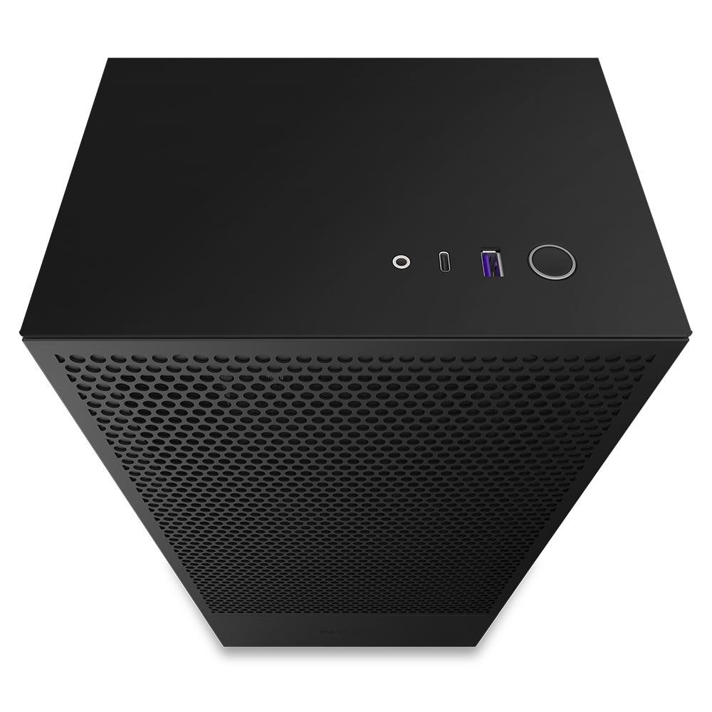 Gabinete Gamer NZXT H510 Flow, MID Tower, com FAN, Lateral em Vidro Temperado, Preto - CA-H52FB-01