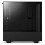 Gabinete Gamer NZXT H510 Flow, MID Tower, com FAN, Lateral em Vidro Temperado, Preto - CA-H52FB-01