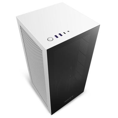NZXT H1 ホワイト Gabinete Gamer NZXT H1 V2 Mini-ITX | KaBuM!