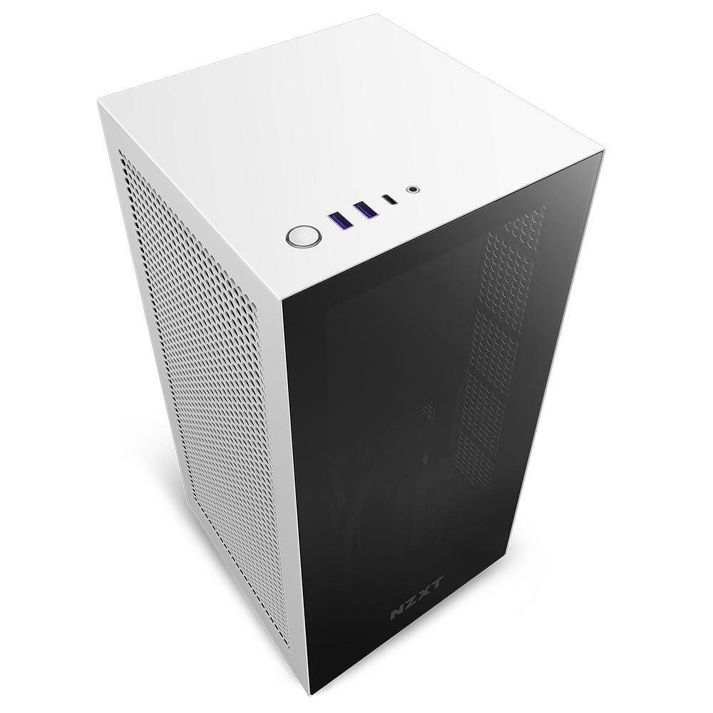 NZXT H1 version2 ホワイトmini-ITX PCケース Gabinete Gamer NZXT H1 V2 Mini-ITX | KaBuM!
