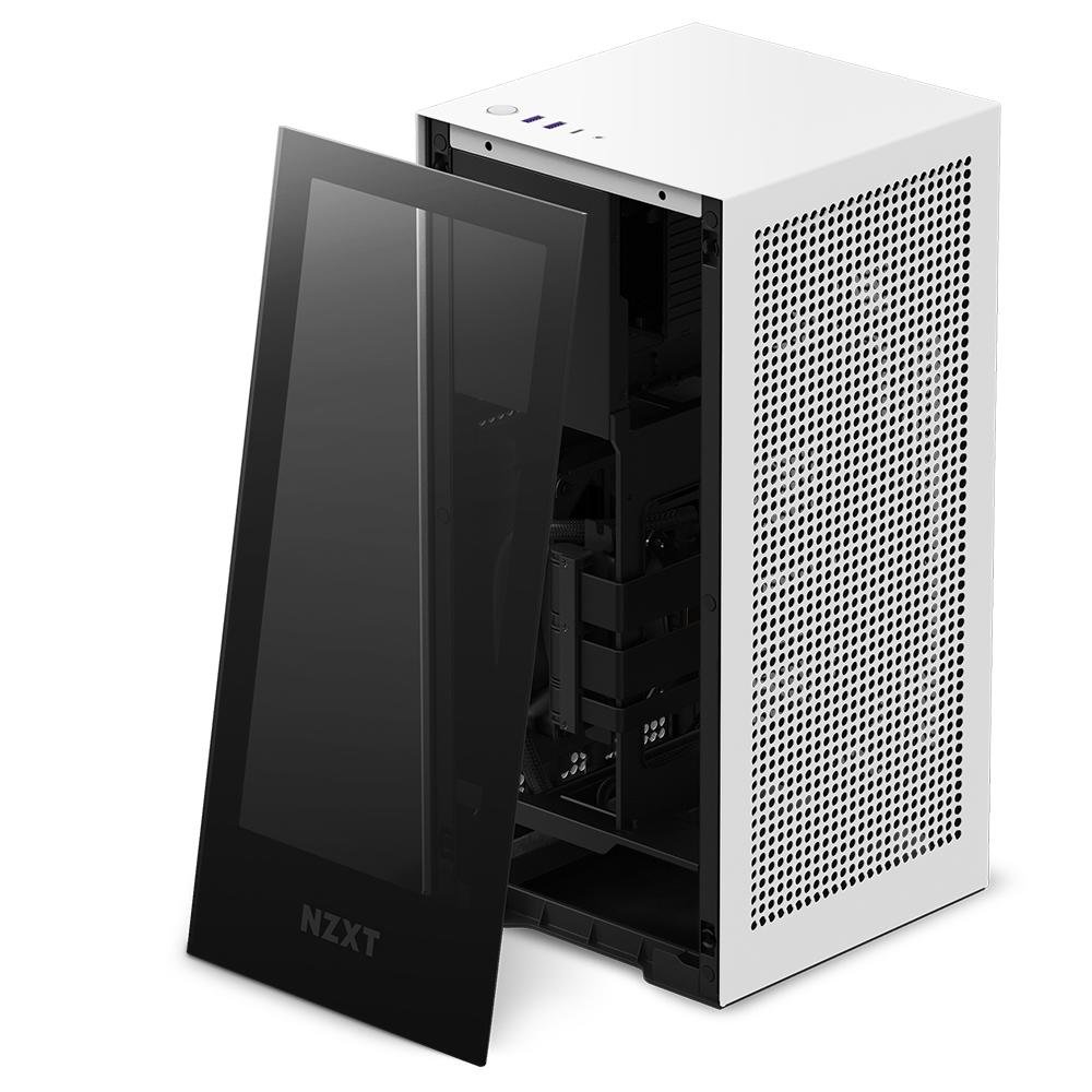 NZXT H1 version2 ホワイトmini-ITX PCケース Gabinete Gamer NZXT H1 V2 Mini-ITX | KaBuM!