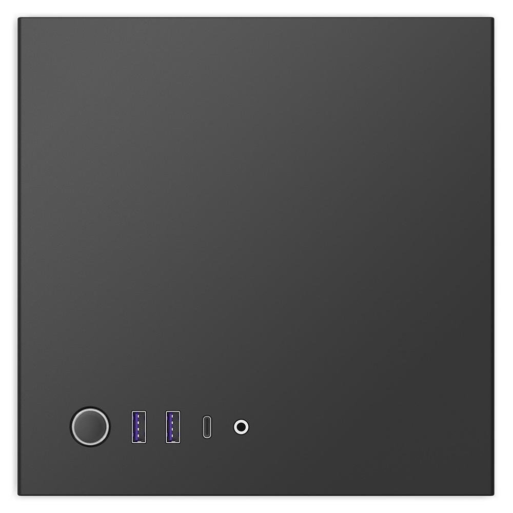 Gabinete Gamer NZXT H1 V2, Mini-ITX, com Fonte 750W, Lateral em Vidro Temperado, Preto - CS-H11BB-US