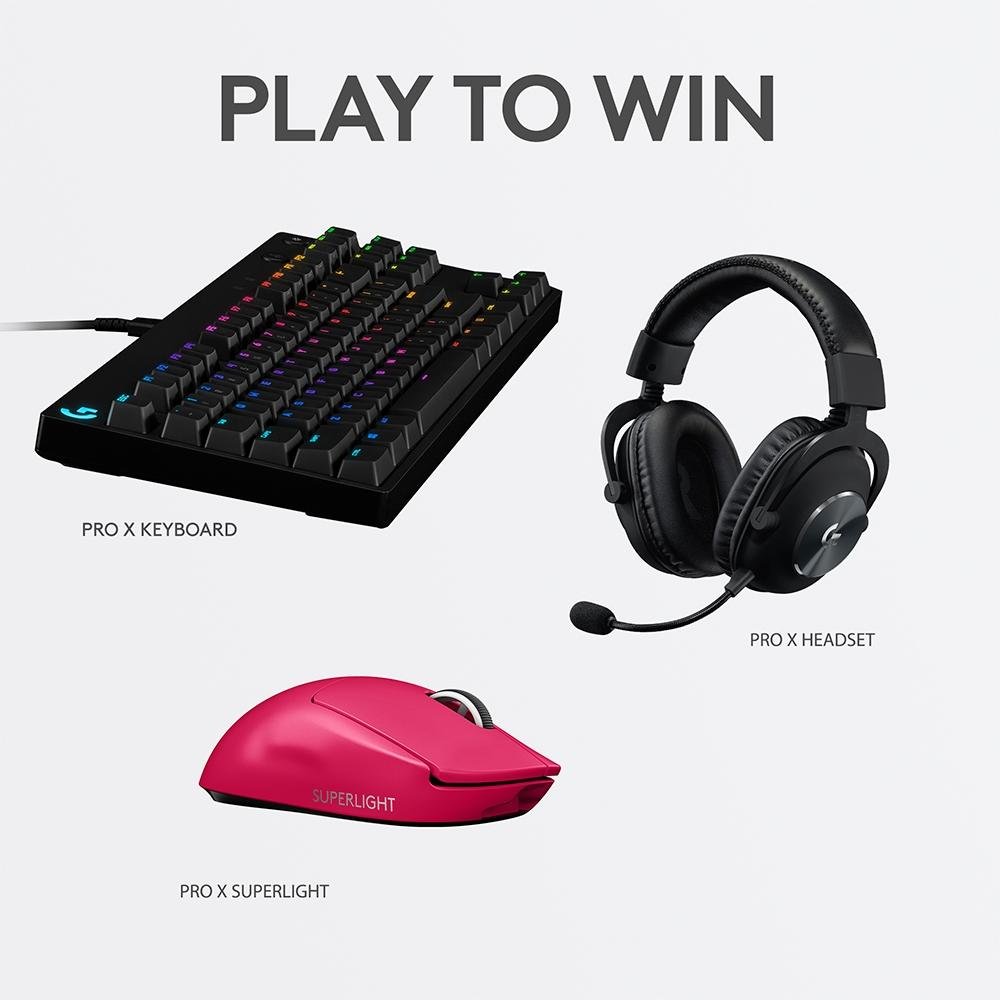 Mouse Gamer Sem Fio ( Balão.info), 25.600 DPI, 5 Botões Programáveis, Sensor HERO 25K, Magenta - 910-( Balão.info - view 9