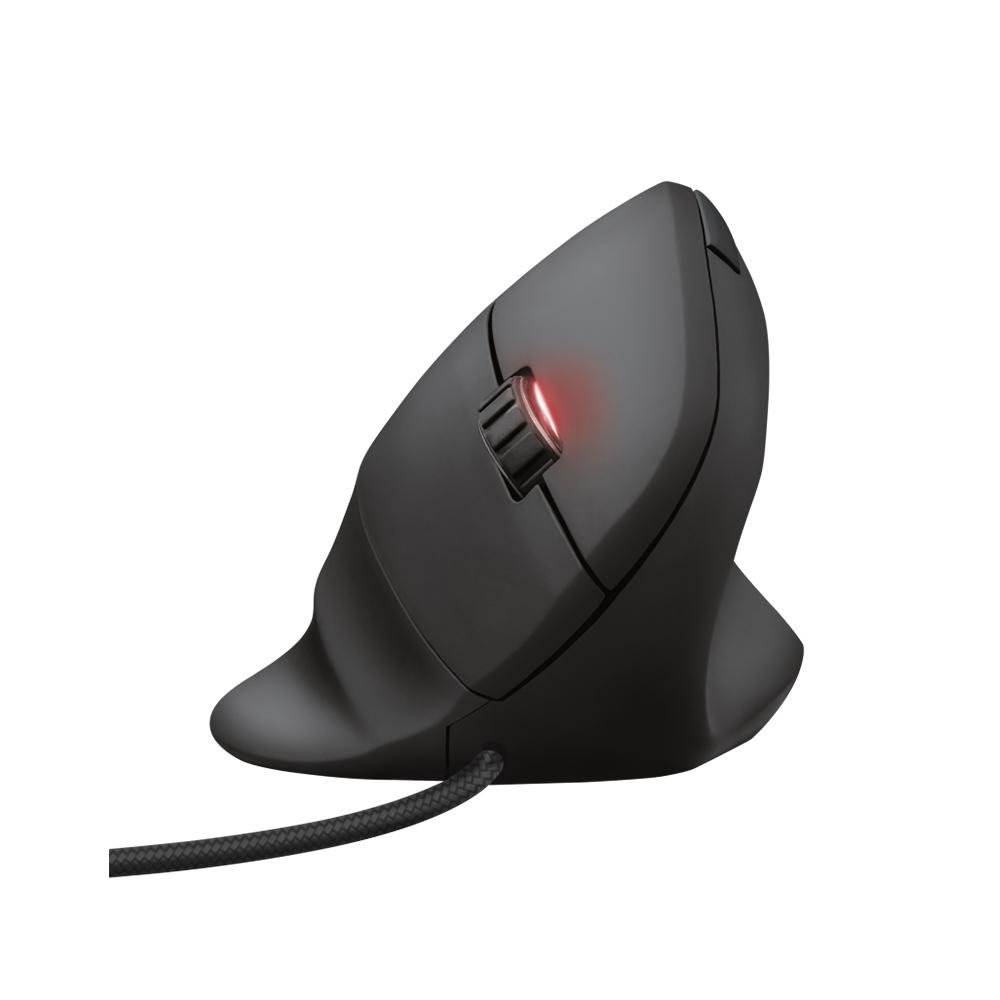 Mouse Gamer GXTrust 144 REXX, Design Vertical, RGB, 6 Botões, 10K DPI, USB, Preto - 22991 - view 6