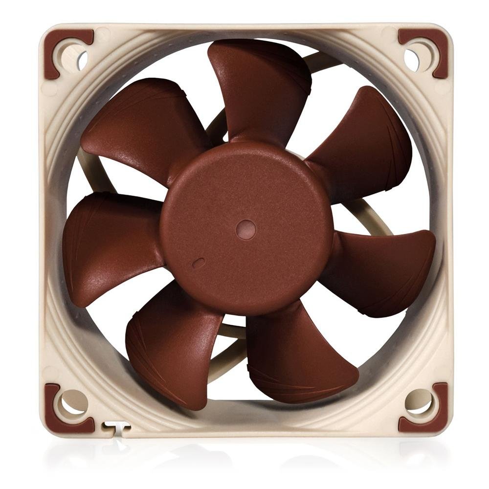 Imagem 3 de 6 do produto Ventoinha Noctua, 60mm, Marrom - NF-A6x25-FLX