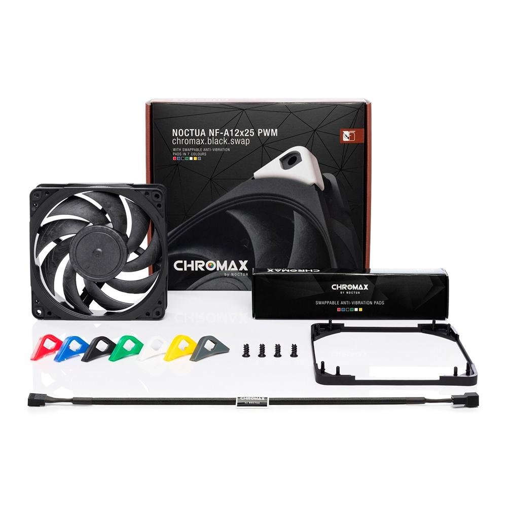 Cooler Fan Noctua, 120mm, Preto | KaBuM!