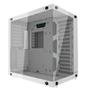 Gabinete Gamer Hyrax HGB700, ATX, Mid Tower, Frontal e Lateral em Vidro Temperado, Sem FANs, Branco - HGB700W