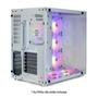 Gabinete Gamer Hyrax HGB700, ATX, Mid Tower, Frontal e Lateral em Vidro Temperado, Sem FANs, Branco - HGB700W