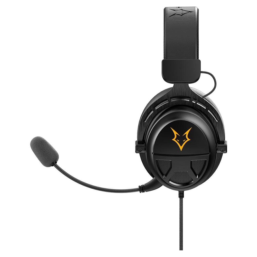 Imagem 6 de 12 do produto Headset Gamer Husky Gaming Tempest 200, Surround 7.1, Driver 53 mm, P2, P3, PC, PS4, XBOX ONE, Preto - HGMD022