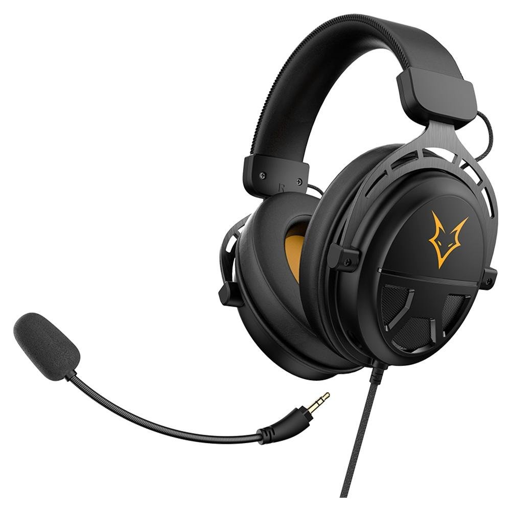 Imagem 7 de 12 do produto Headset Gamer Husky Gaming Tempest 200, Surround 7.1, Driver 53 mm, P2, P3, PC, PS4, XBOX ONE, Preto - HGMD022