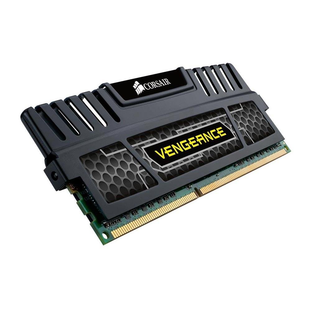 Memória Corsair Vengeance 8GB 1600Mhz DDR3 CL10 Black - CMZ8GX3M1A1600C10